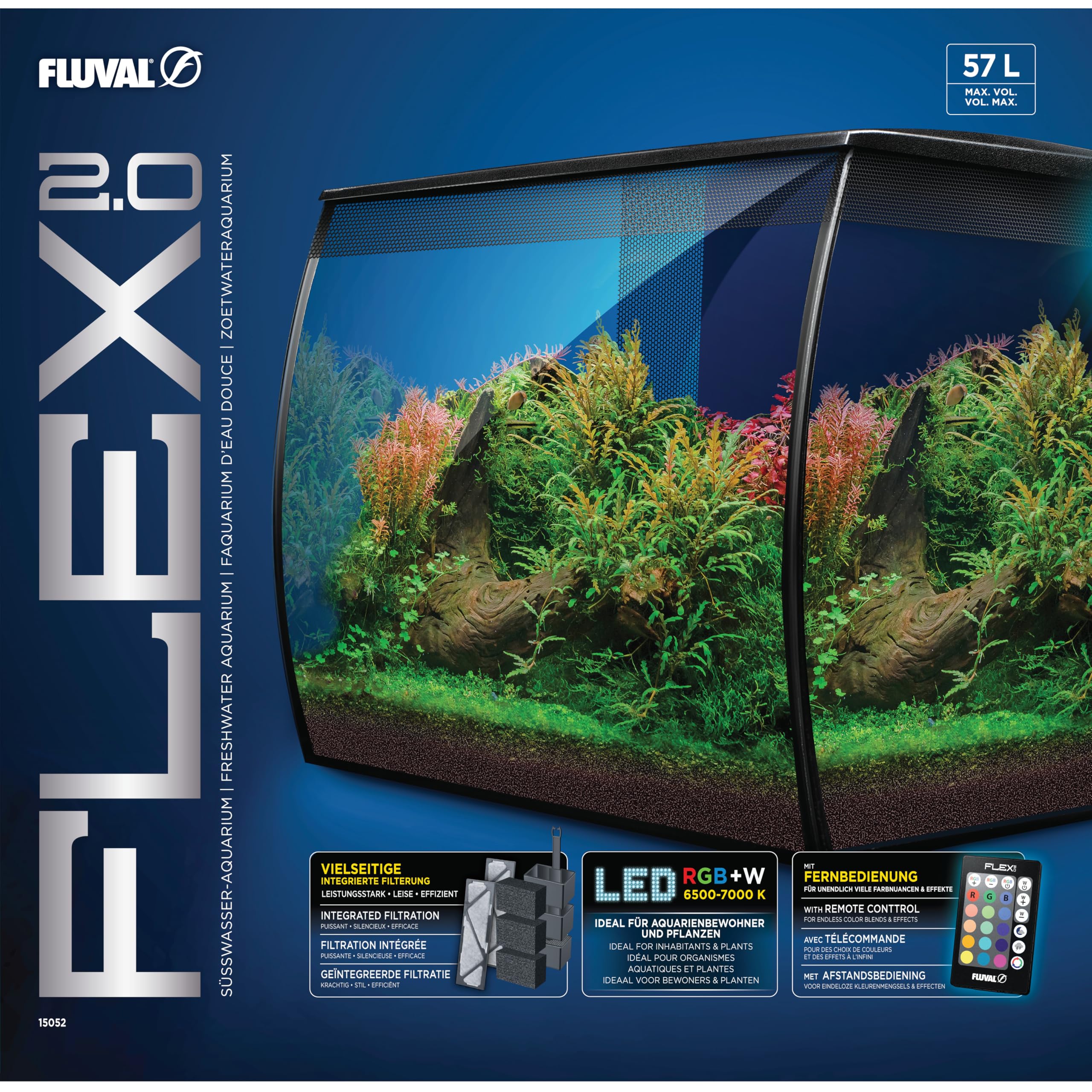 Flex 2.0 Aquarienset 57 l