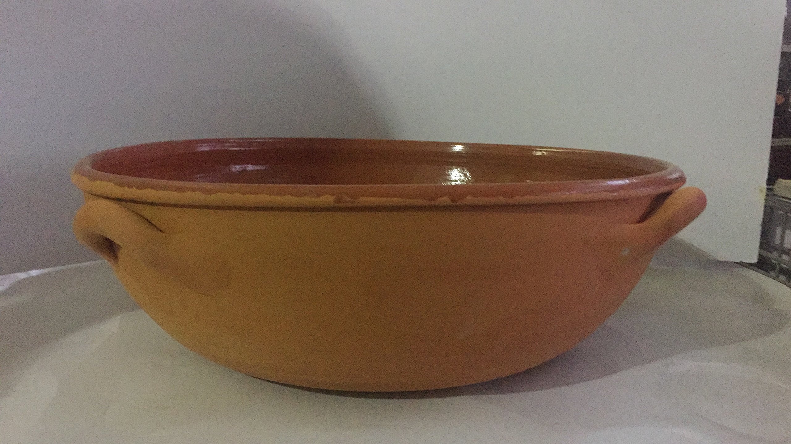 tegame manufatto in Terracotta cm 35