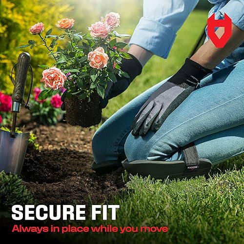 Miniatura 3 de NoCry Rodilleras de jardinería para mujeres y hombres  Acolchado de espuma impermeable en un diseño ligero pero duradero fácil de llevar con correas