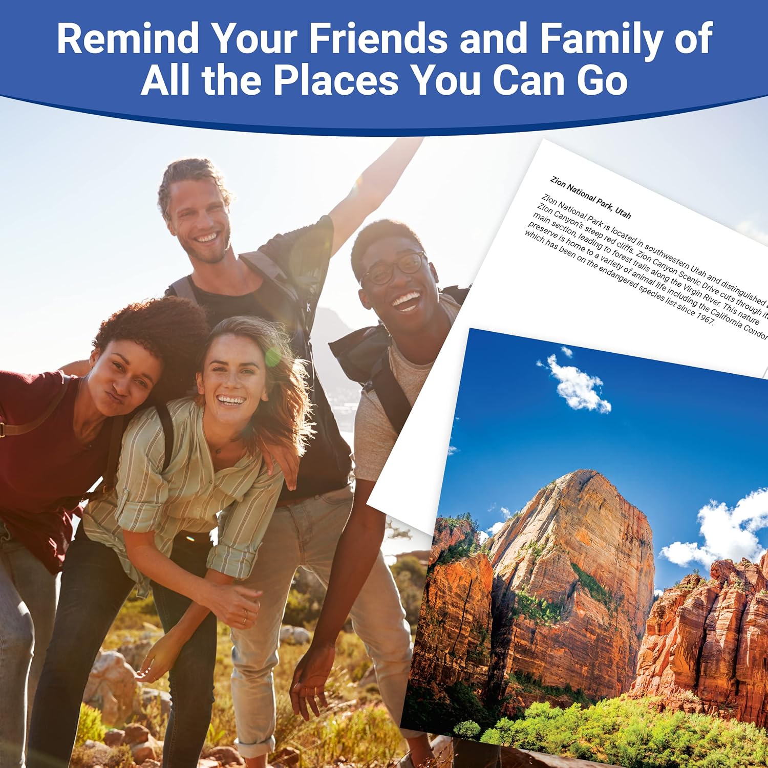 Stunning 4x6in American National Parks Postcards 15pk. Premium Set of 15 Post Cards of Beautiful Scenic Images for Friends and Family Who Love Hiking Nature and Outdoors or Frame Them as Wall Art! - Image 4