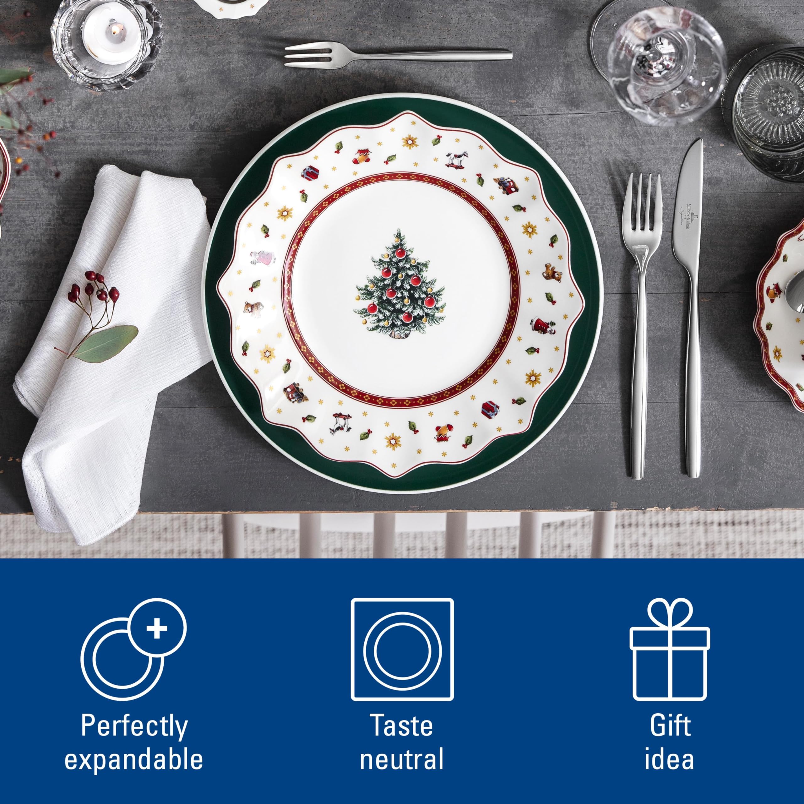 Villeroy & Boch Toy'S Delight Talerz Śniadaniowy, Biały, 24 cm