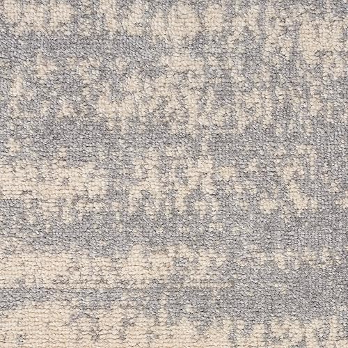 Vista 8 de Nourison Home Essentials - Alfombra moderna de 5 x 7 pies, gris/beige