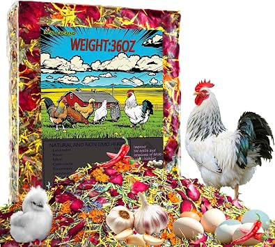 36 Oz Chicken Nesting Herbs, Natural Coop Herb Blend, Chili for Chickens