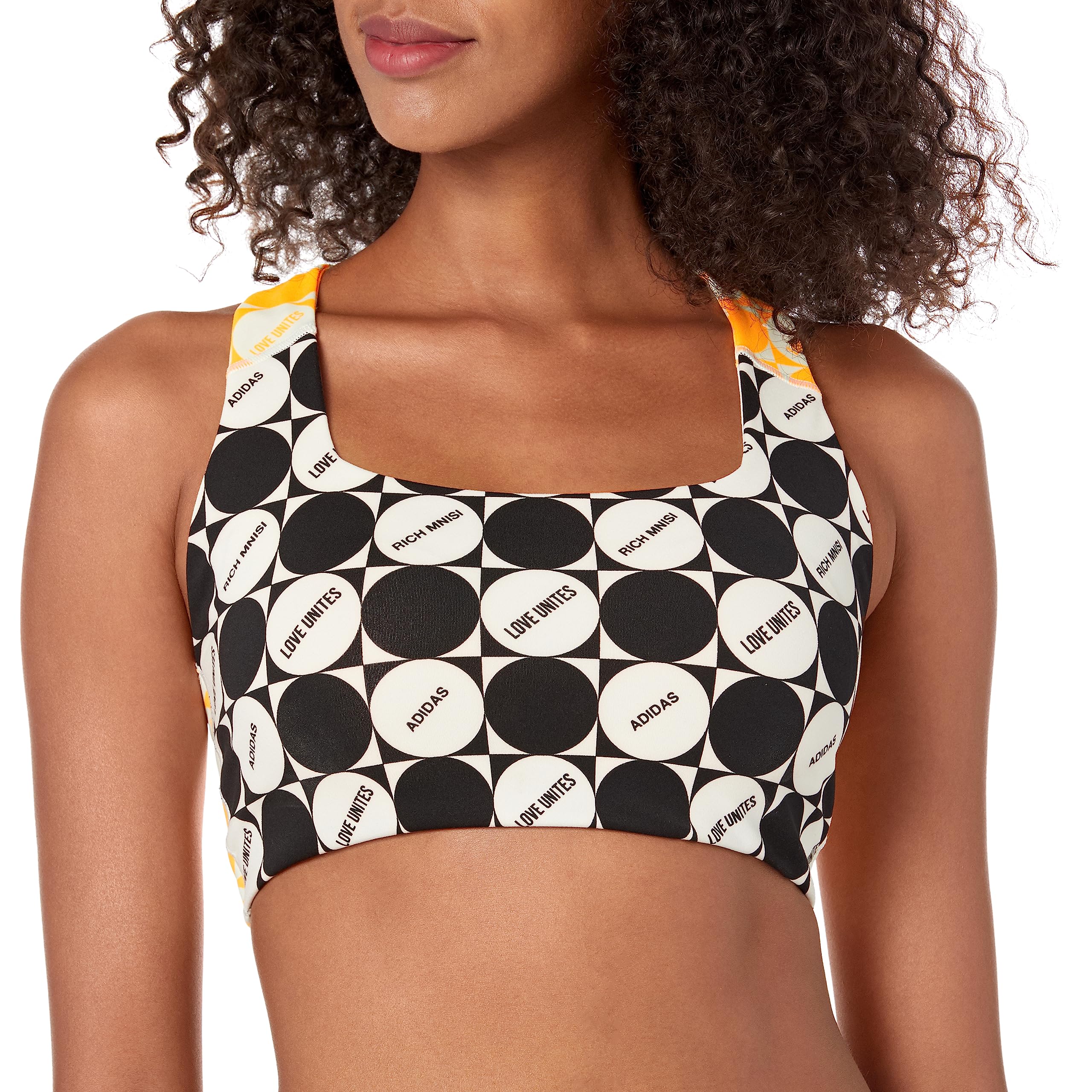 adidasWomen's Rich Mnisi Pride Medium-Support Training Bra