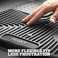 Vista 5 de Alfombrillas de piso Husky Liners X-act Contour Compatible con Toyota Tundra 2014-2021, Cabina CrewMax (Cobertura Completa) 2da Fila, 1 Pieza