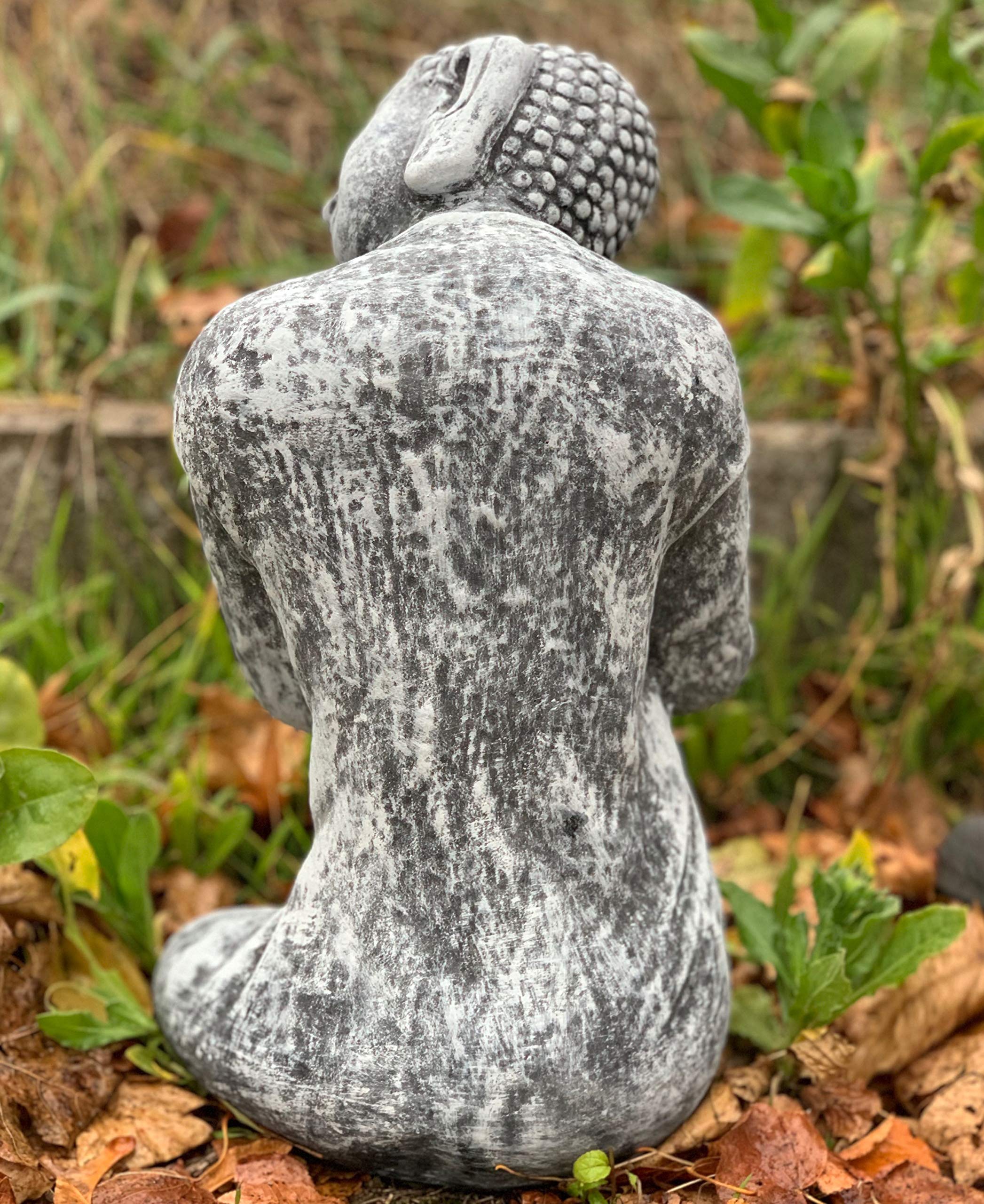 Stone and Style Shiva - Statuetta in pietra sognante resistente al gelo, 12,9 kg