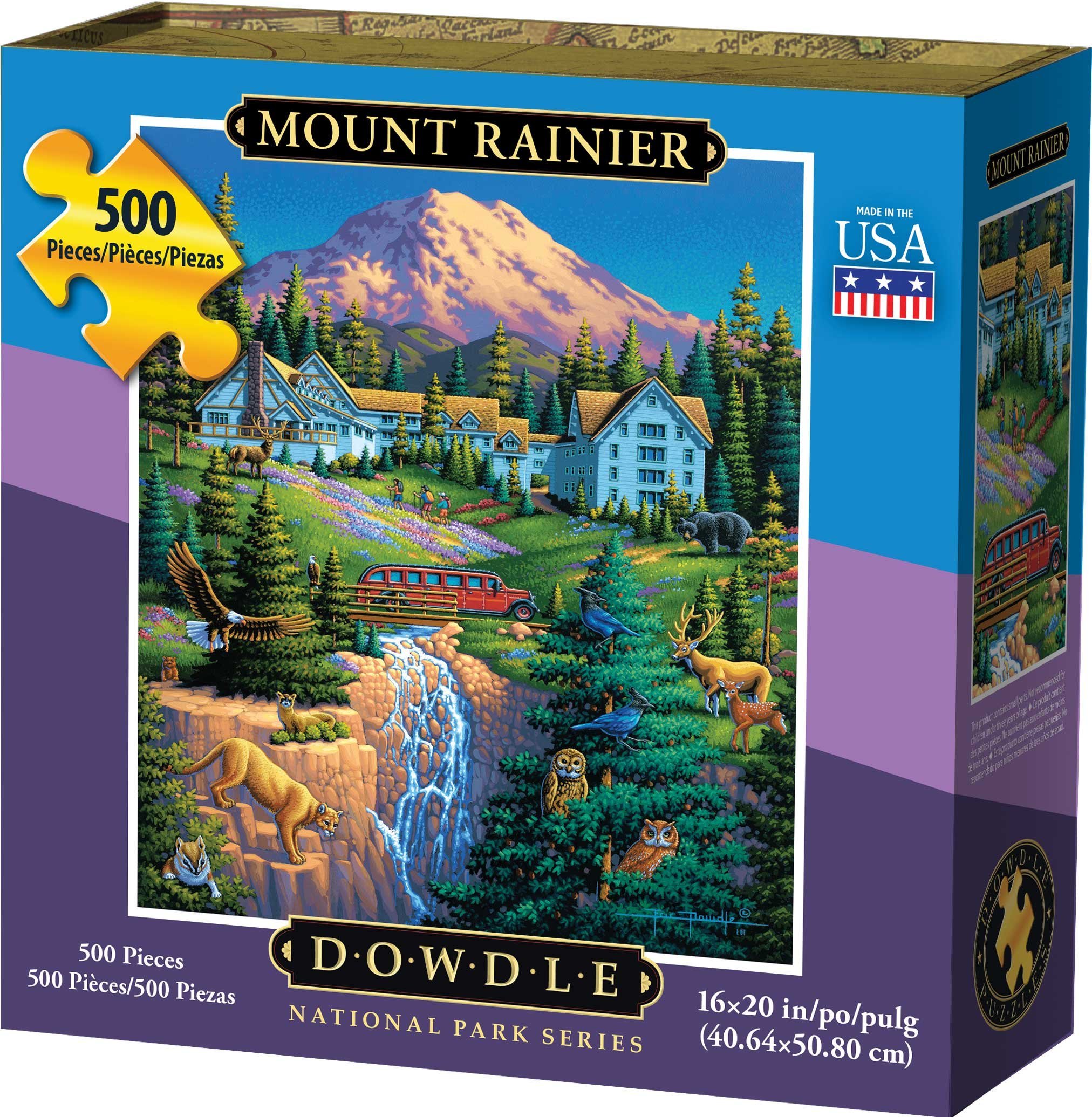 D·O·W·D·L·EDowdle Puzzle Mount Rainier 500pcs