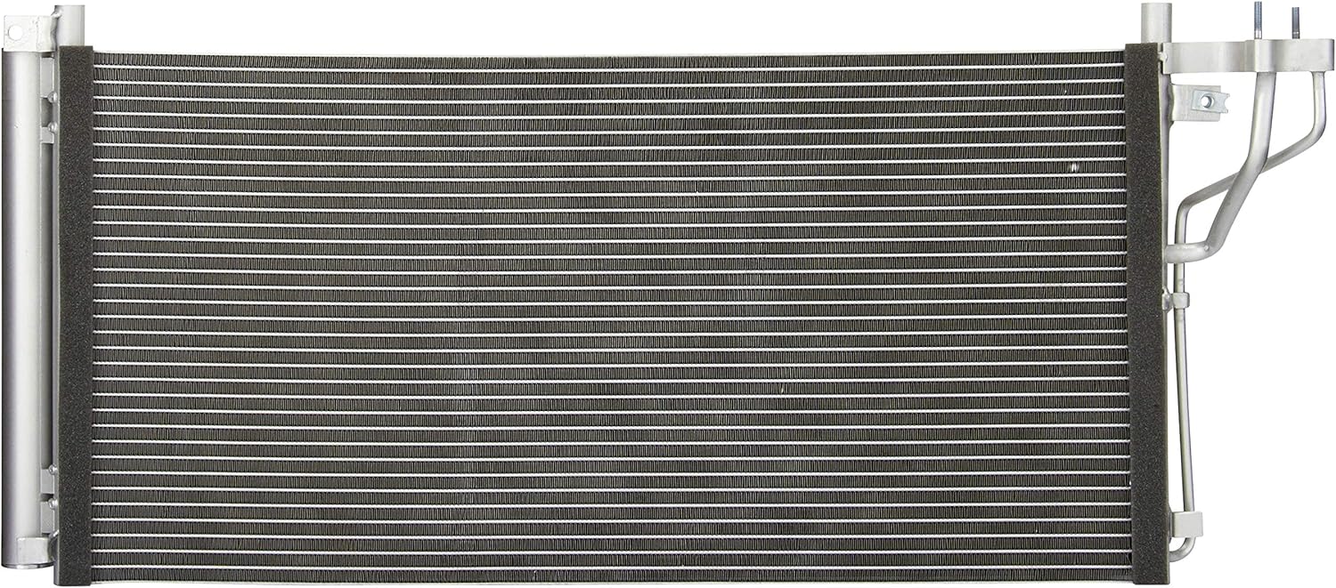 Spectra Premium 7-3381 Air Conditioning AC Condenser Compatible With 2007-2011 Hyundai Azera, 2006-2011 Azera, Sonata L4 2.4L, V6 3.3L, 2006-2010 Kia Magentis and 2006-2010 Optima
