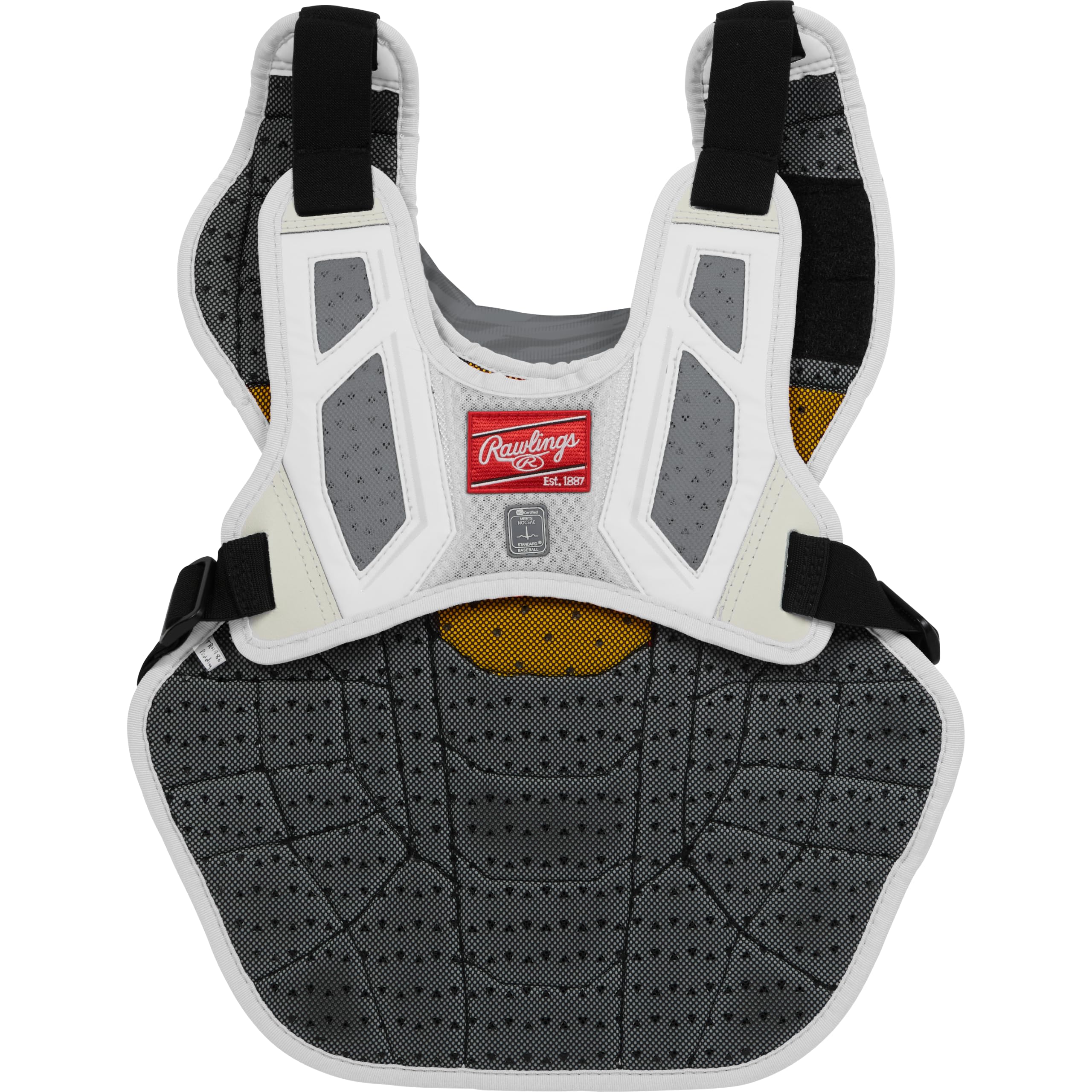 Protège-poitrine Rawlings VELO 2.0 Pour Catcher Baseball - Taille Adulte 17 Pouces, Neuf Avec étiquette