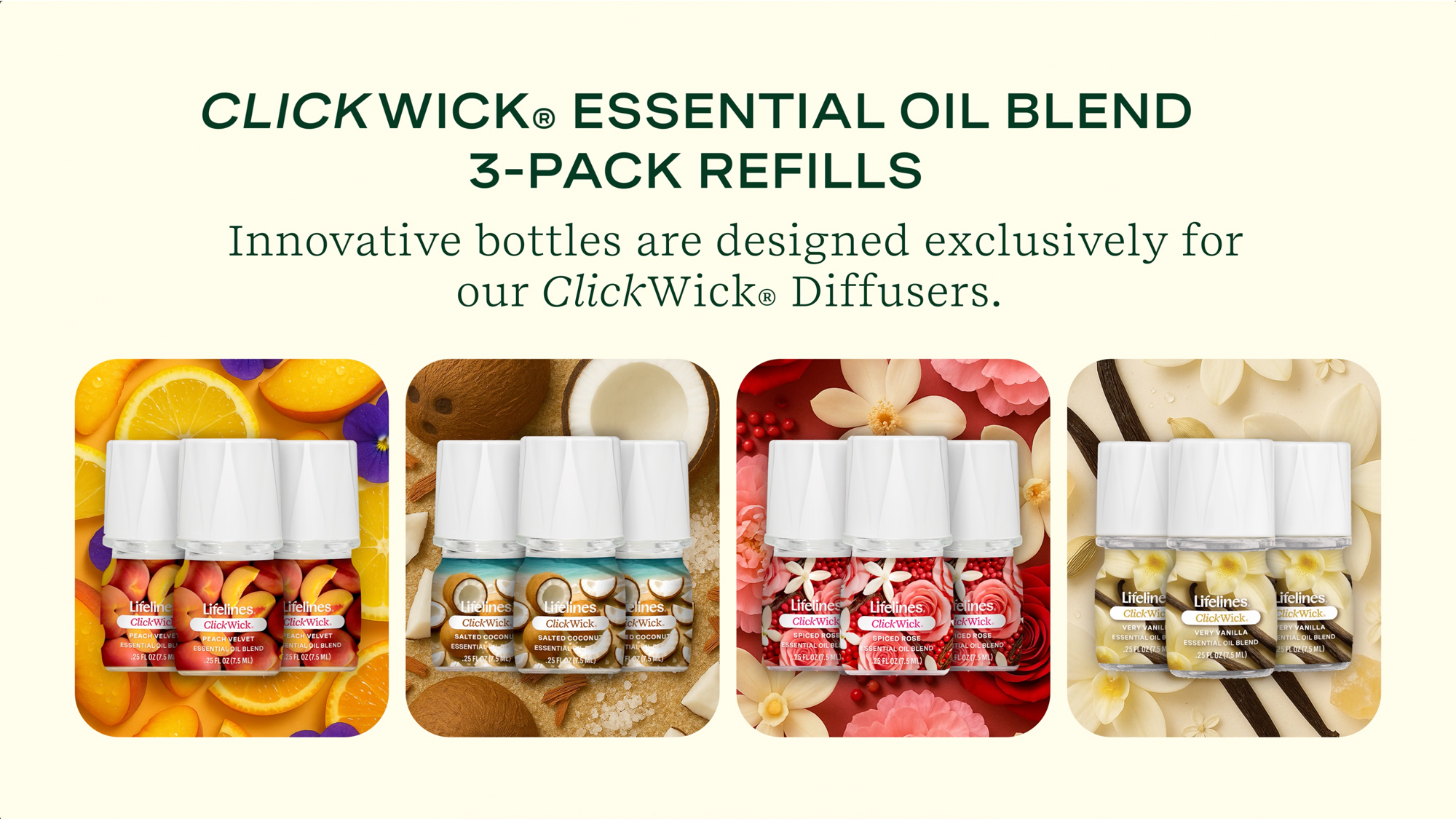 Amazon.com: Lifelines ClickWick Essential Oil Blends for Lifelines