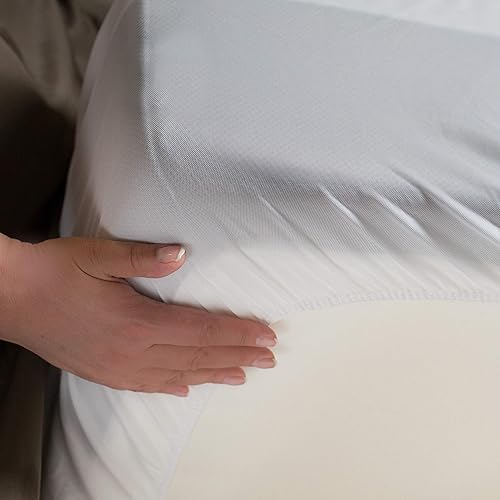 Miniatura 5 de Protect-A-Bed Protector de colchón impermeable de tela de rizo de algodón de alta calidad bloquea los ácaros del polvo y los alérgenos lavable a