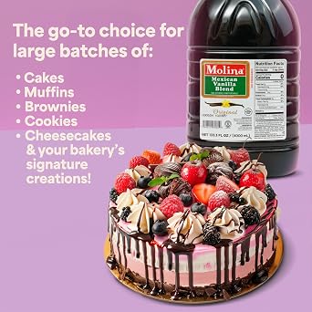 Molina Vanilla Blend 135.3oz (4l /1 gal)