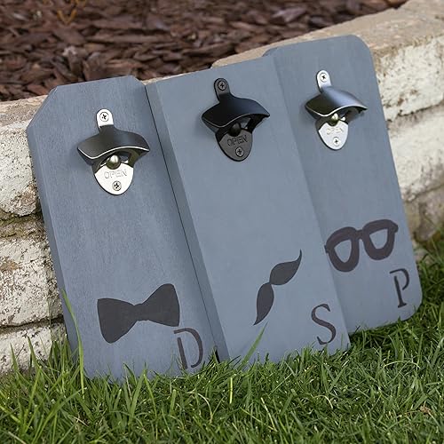 Miniatura 3 de National Hardware V1472 N338-102 Abrebotellas de montaje en pared, bronce aceitado