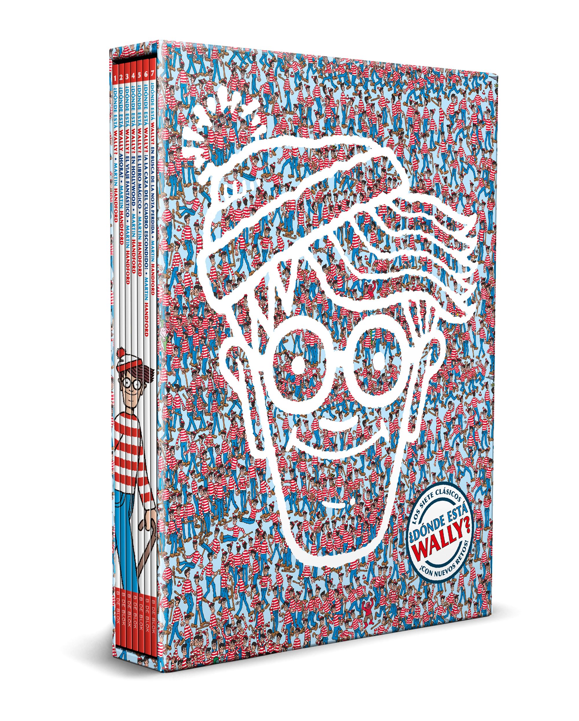 ¿Dónde está Wally? - Los siete clásicos en un estuche único: ¡Con nuevos desafíos! (Busca y encuentra)