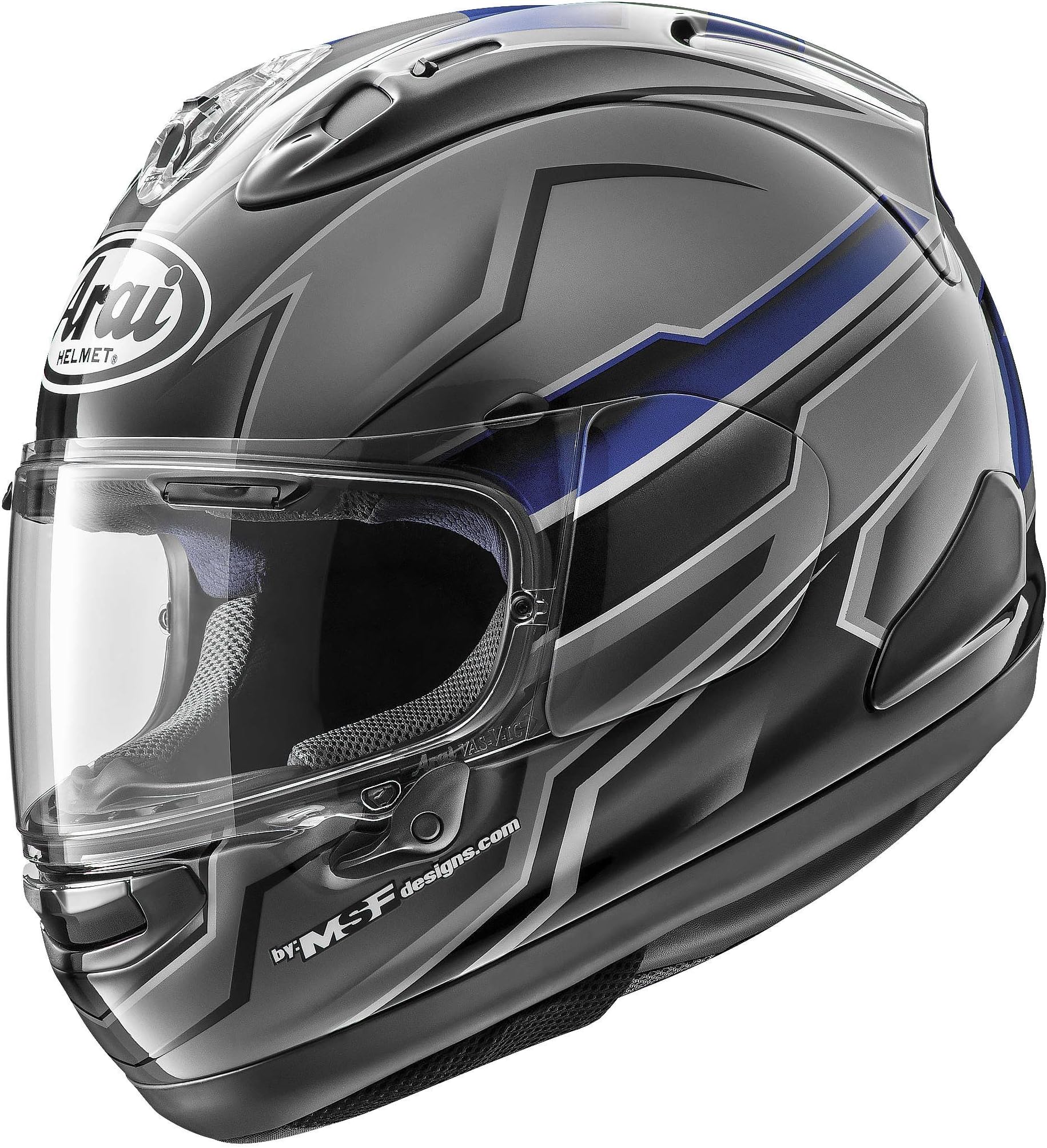 Arai Corsair-X Scope Adult Street Motorcycle Helmet - Black Frost/Large