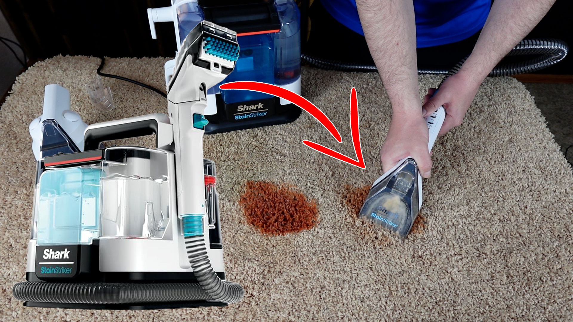 Watch How to Use the Shark Stain Striker on Amazon Live