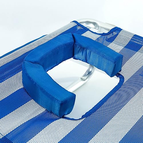 Miniatura 8 de Ostrich South Beach - Silla de arena, azulblanco