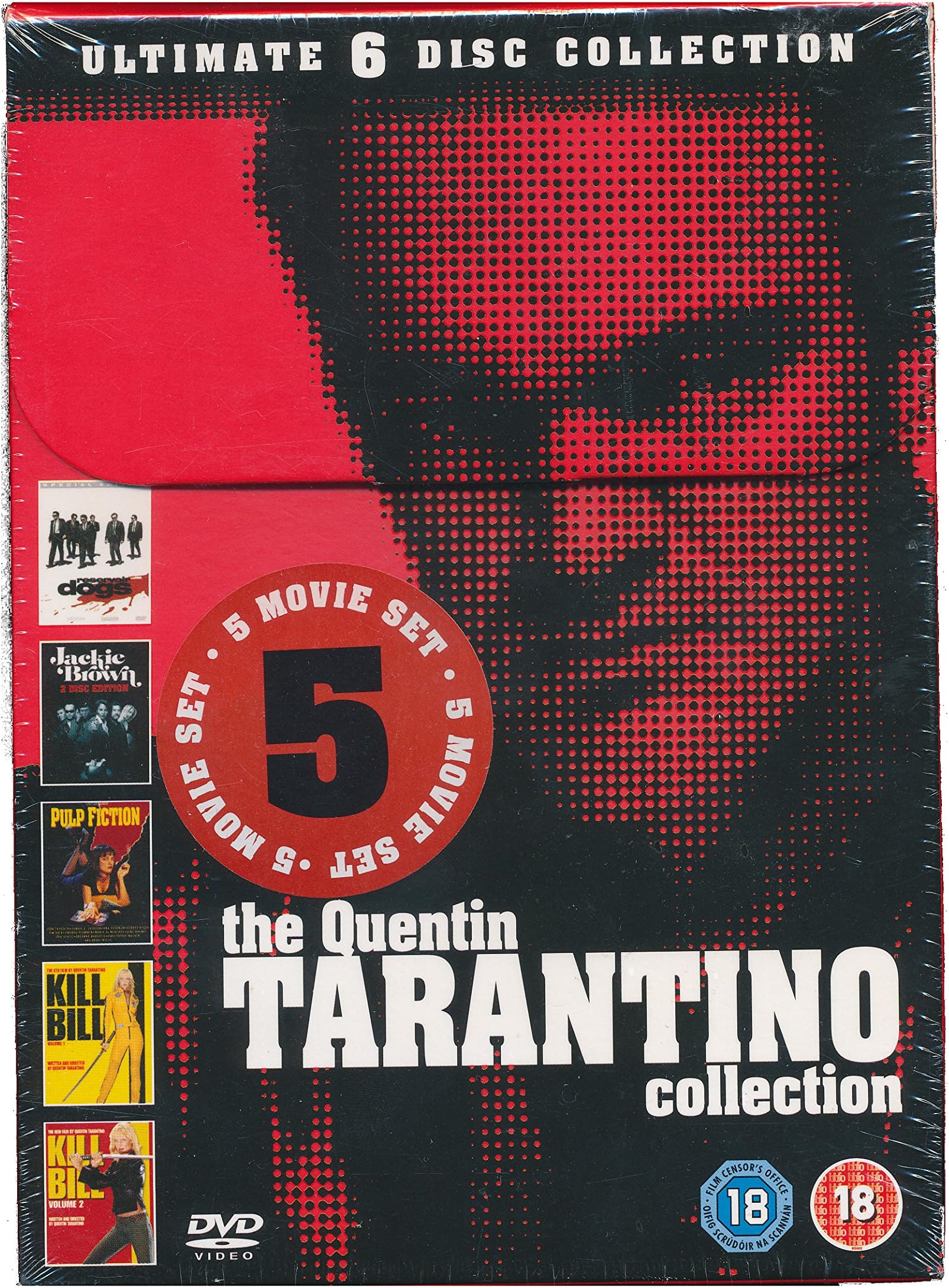 Tarantino Collection (Reservoir Dogs/Pulp Fiction/Jackie Brown/Kill Bill/Kill Bill 2)