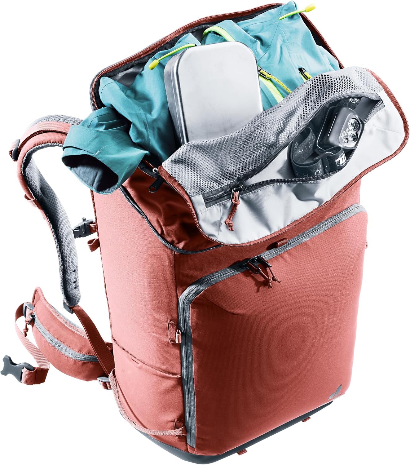 Deuter Jaypack 34L Camera Backpack, SLR/DSLR Camera & Photography Equipment Storage Backpack for Hiking & Travel - Redwood