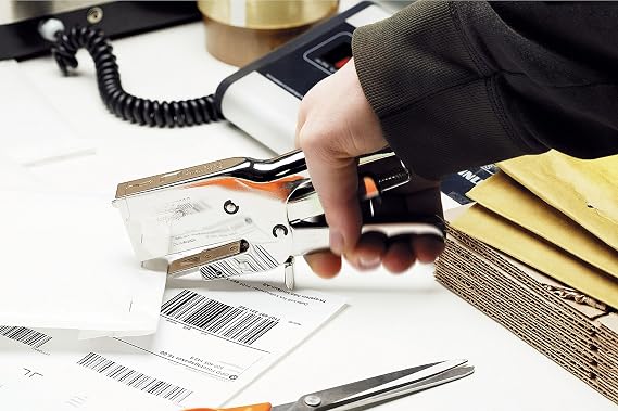 Rapid HD31 Heavy Duty Stapling Pliers, 70 Sheet Capacity, High Volume Stapling, Includes 2 Anvils, Metal, Silver, 10540301