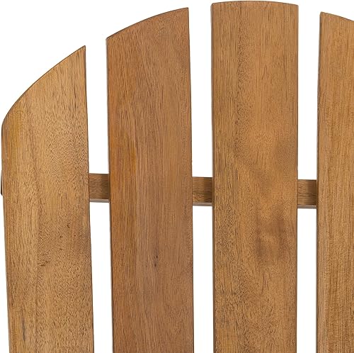 Miniatura 7 de Safavieh PAT7042A Colección Brizio Silla mecedora Adirondack de teca para exteriores