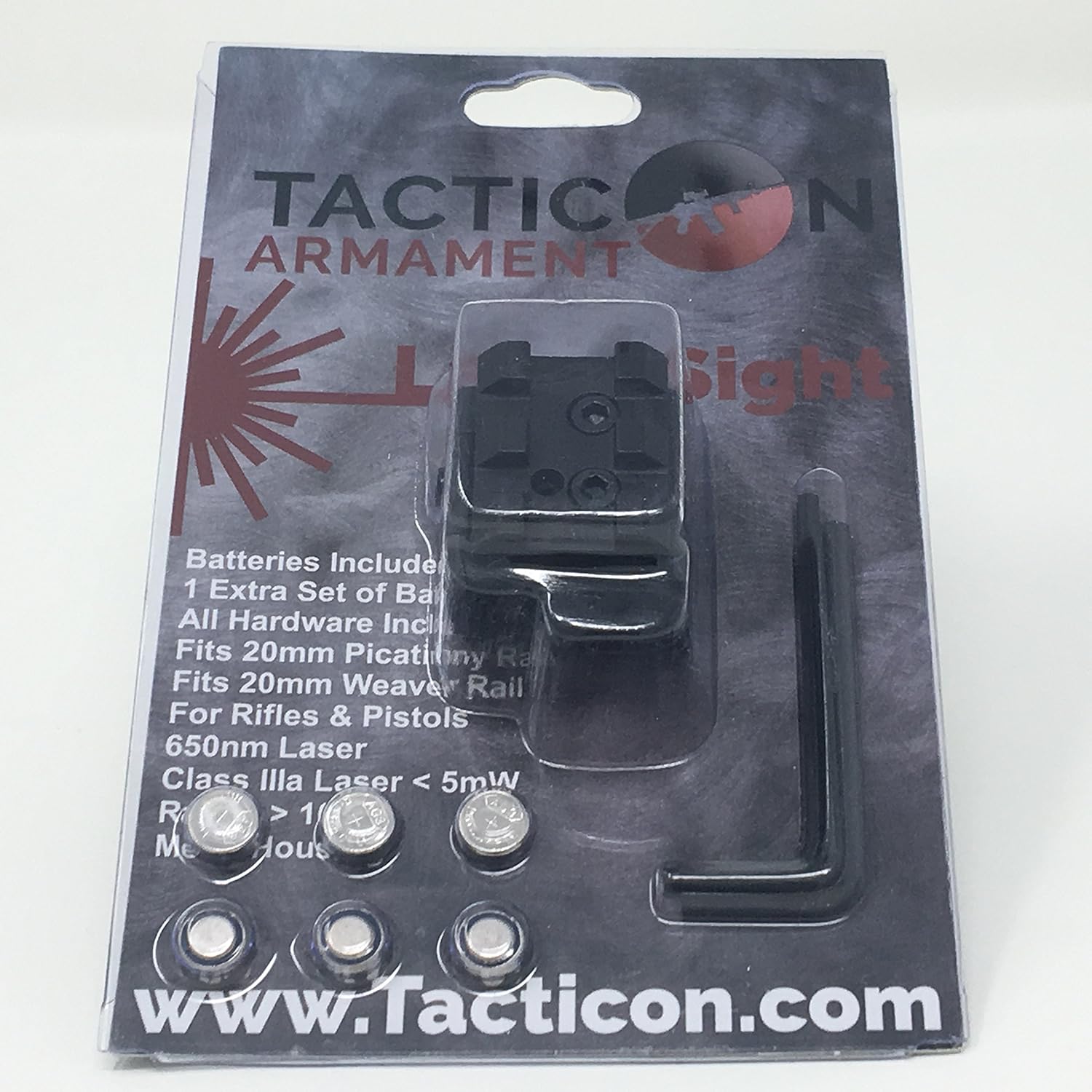 Tacticon Laser Sight | Rifle Handgun | Weaver or Picatinny Rail | Red Dot Ler Sight Pistol | Tactical Sights Airsoft | Laser Sight | Scope Hand Gun Rifles | Laser Pointer Pistol | Air Soft Optic : Sports & Outdoors