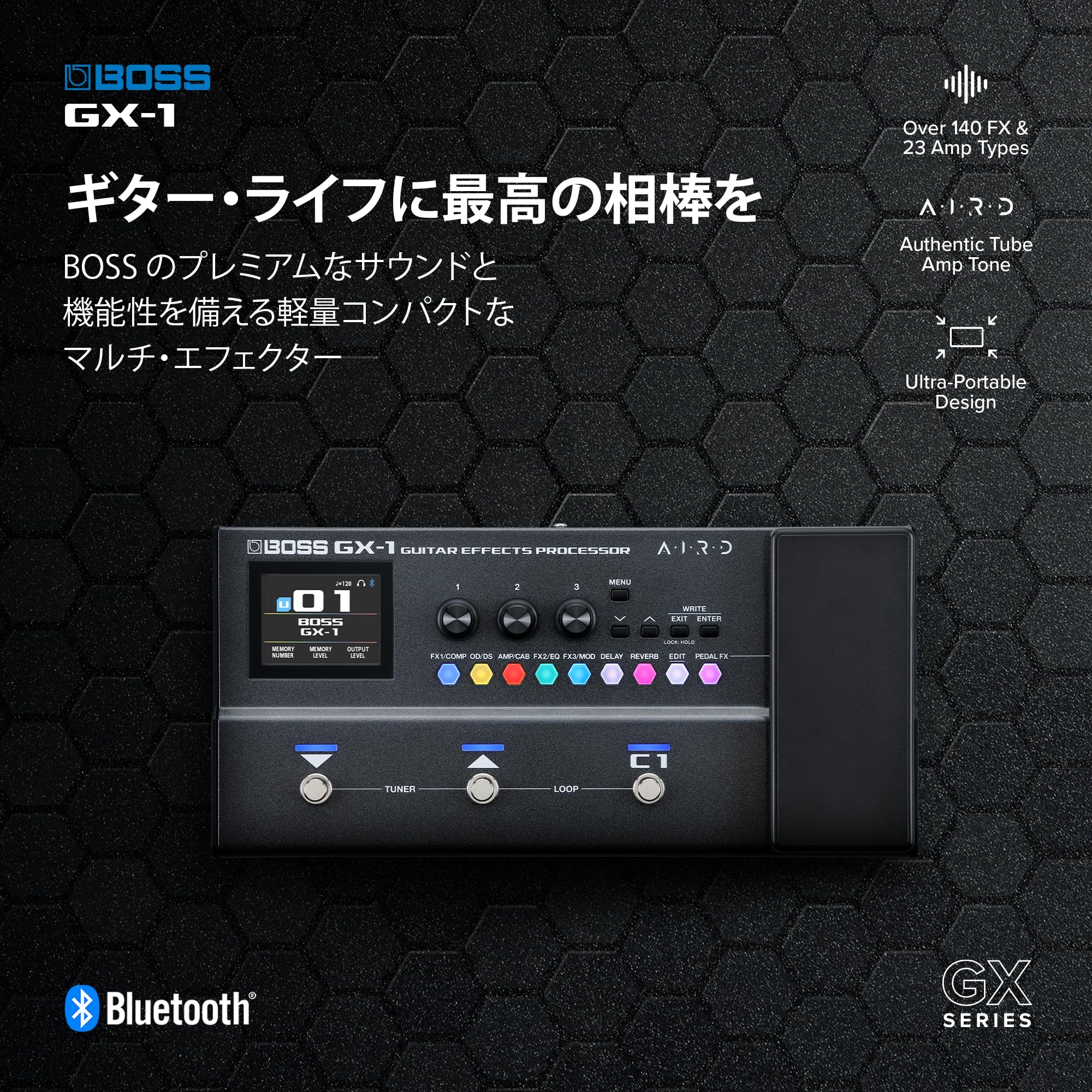 Amazon | BOSS GX-1 Guitar Effects Processor マルチエフェクター