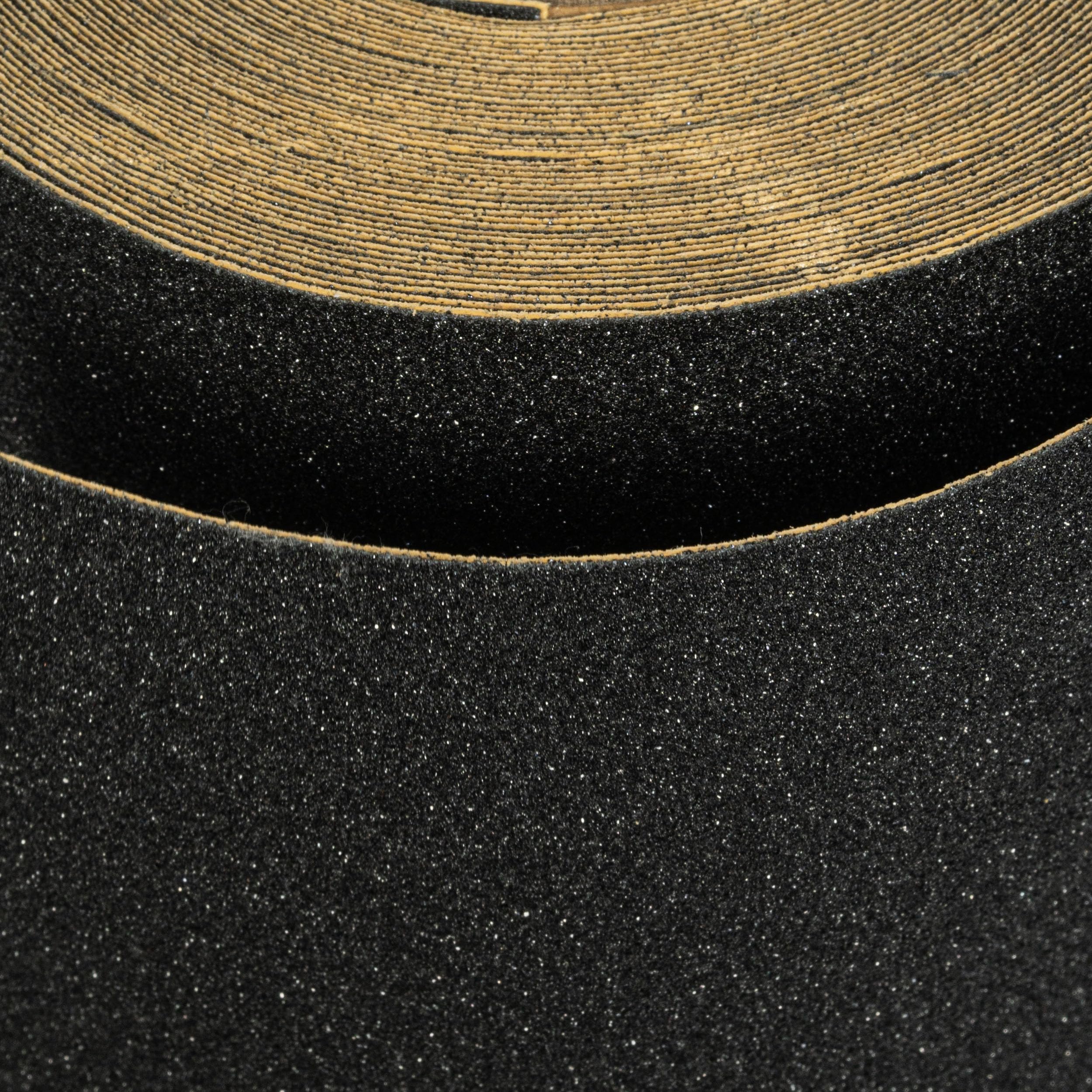 Nastro antiscivolo, autoadesivo per scale, nastro antiscivolo, ad alta forza adesiva per interni ed esterni, impermeabile, per pavimento interno ed esterno (nero, 15 cm x 18 m)