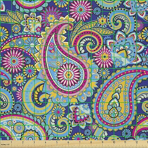 Vista 438 de Ambesonne - Tela de punto elástica