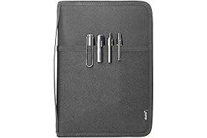diodrio A5 Zipper Journal Notebook Cover for A5 Planners, Sketchbook