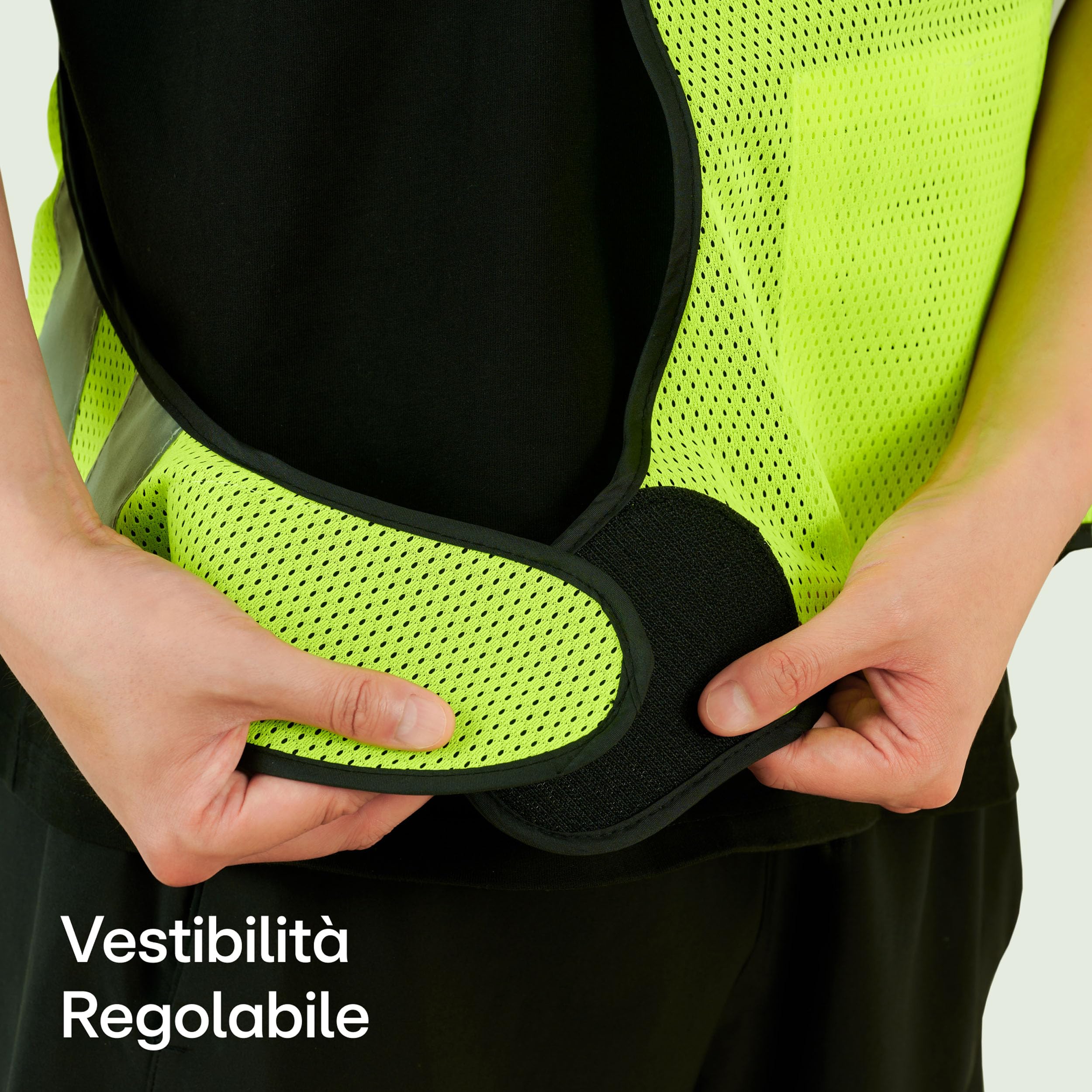 Prowiste Gilet Catarifrangente Alta Visibilità Uomo Donna con Tasca Giubotto Running Bici Caccia