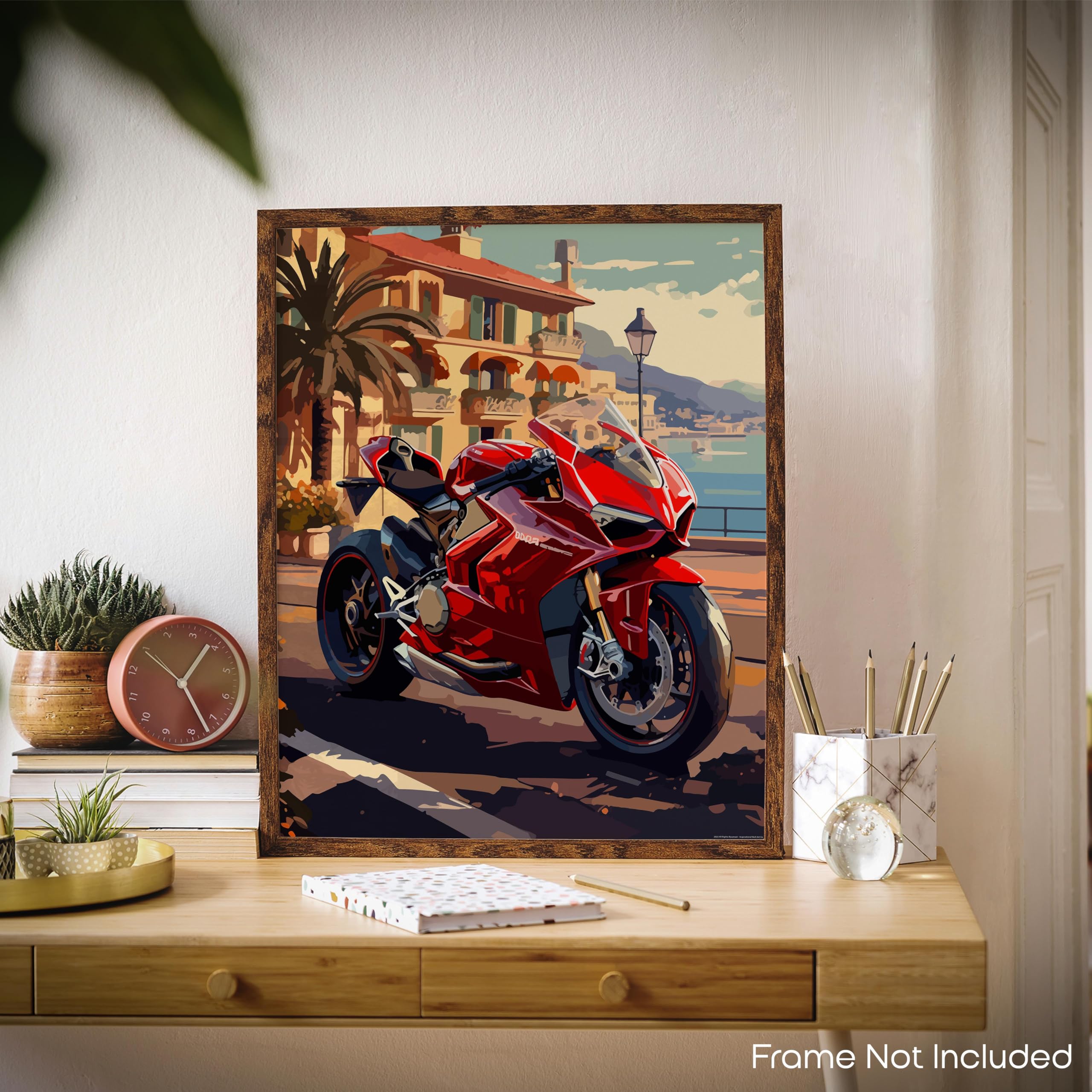 Amazon.com: Inspirational Wall Art Co. - Electrifying | Ducati