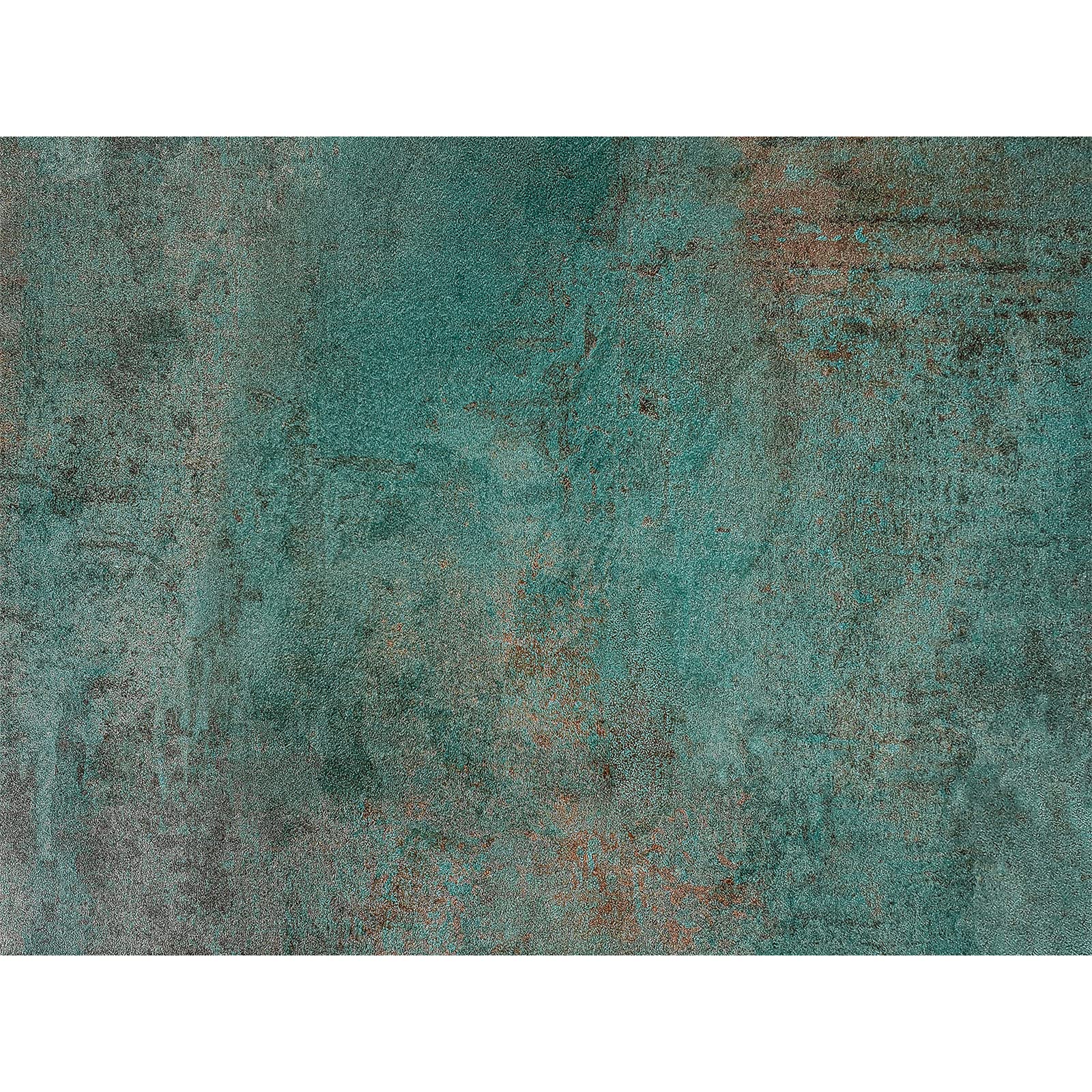 DecoMeister Pellicola Adesiva per Mobili 45x1500 cm - Carta Adesiva Effetto Metallico per Rinnovare Porte, Tavoli e Scaffali - Pellicola Decorativa Lavabile in PVC - Rame Verde