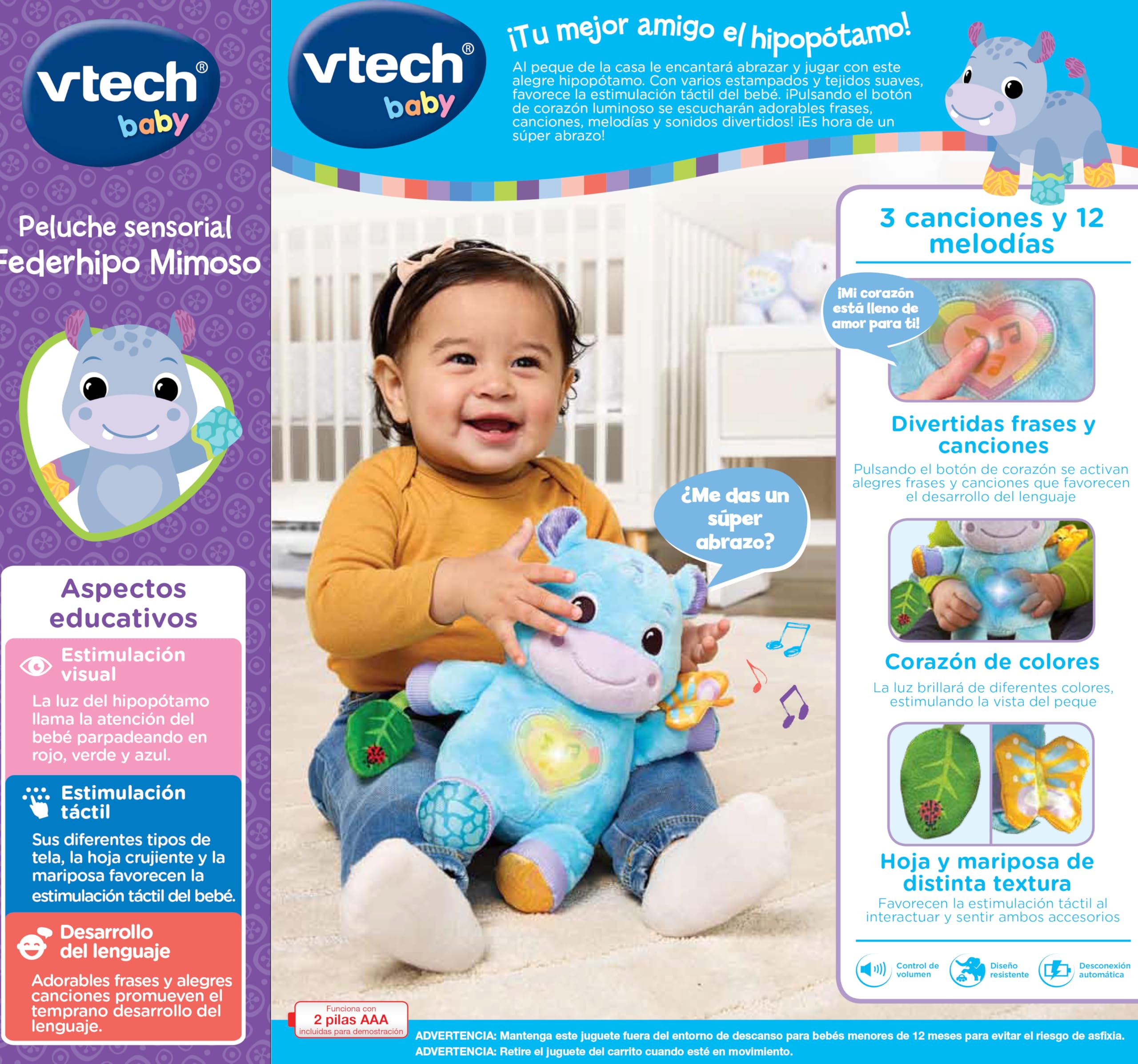 Juguetes Bebe Meses VTech Eucalipto El Koala, Peluche