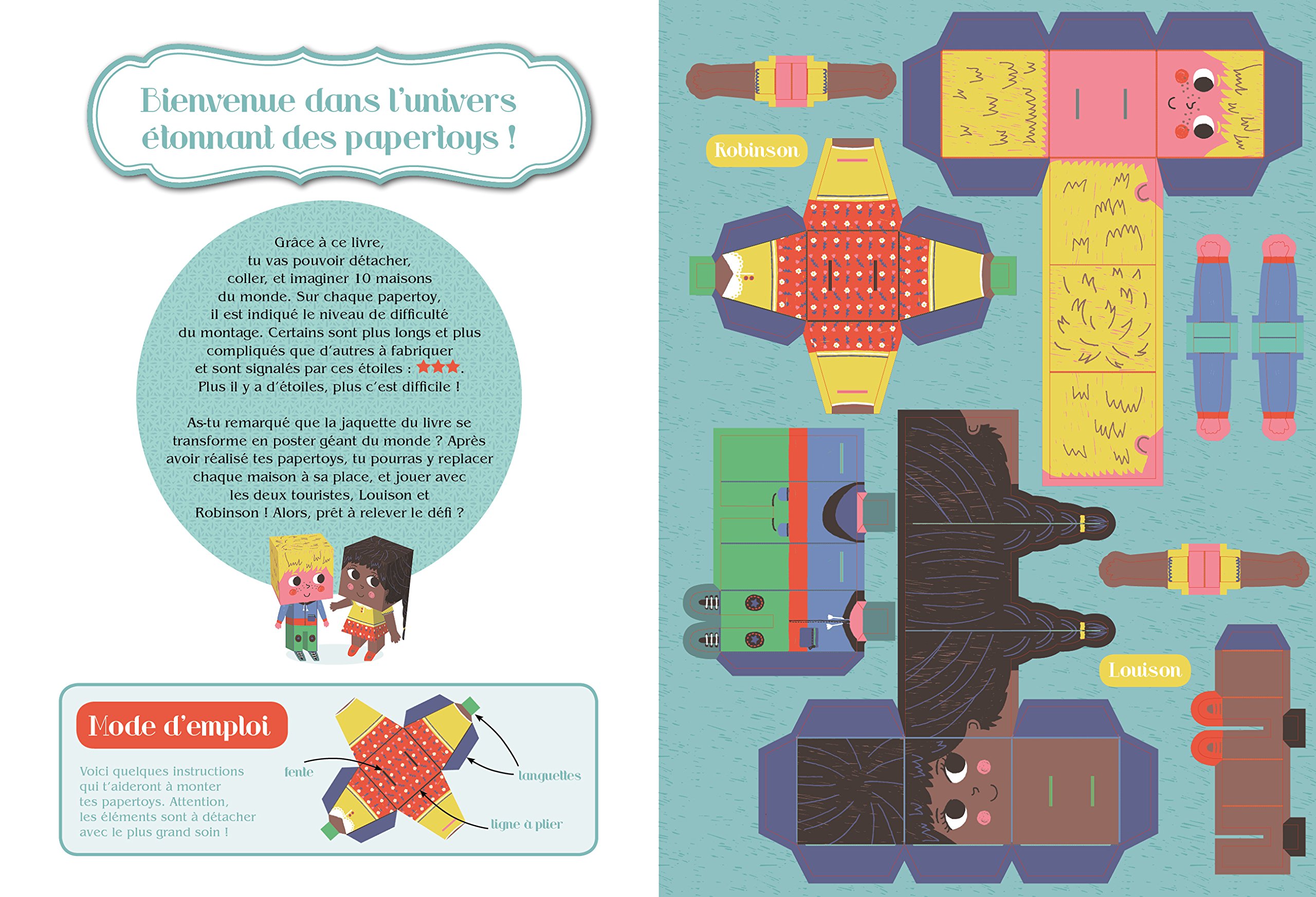 LES MAISONS DU MONDE EN PAPERTOYS