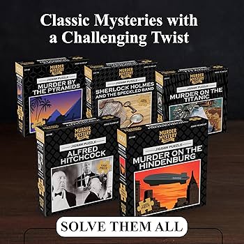 ミステリー案内セット Amazon.com: Murder Mystery Party | Classic Mystery Jigsaw Puzzle