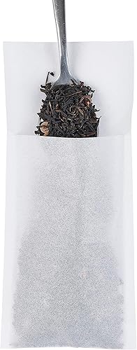 Miniatura 5 de 080101728898 T-Pok-It - Filtro de té (grande, 100 unidades, 3.346 x 7.087 in), color blanco