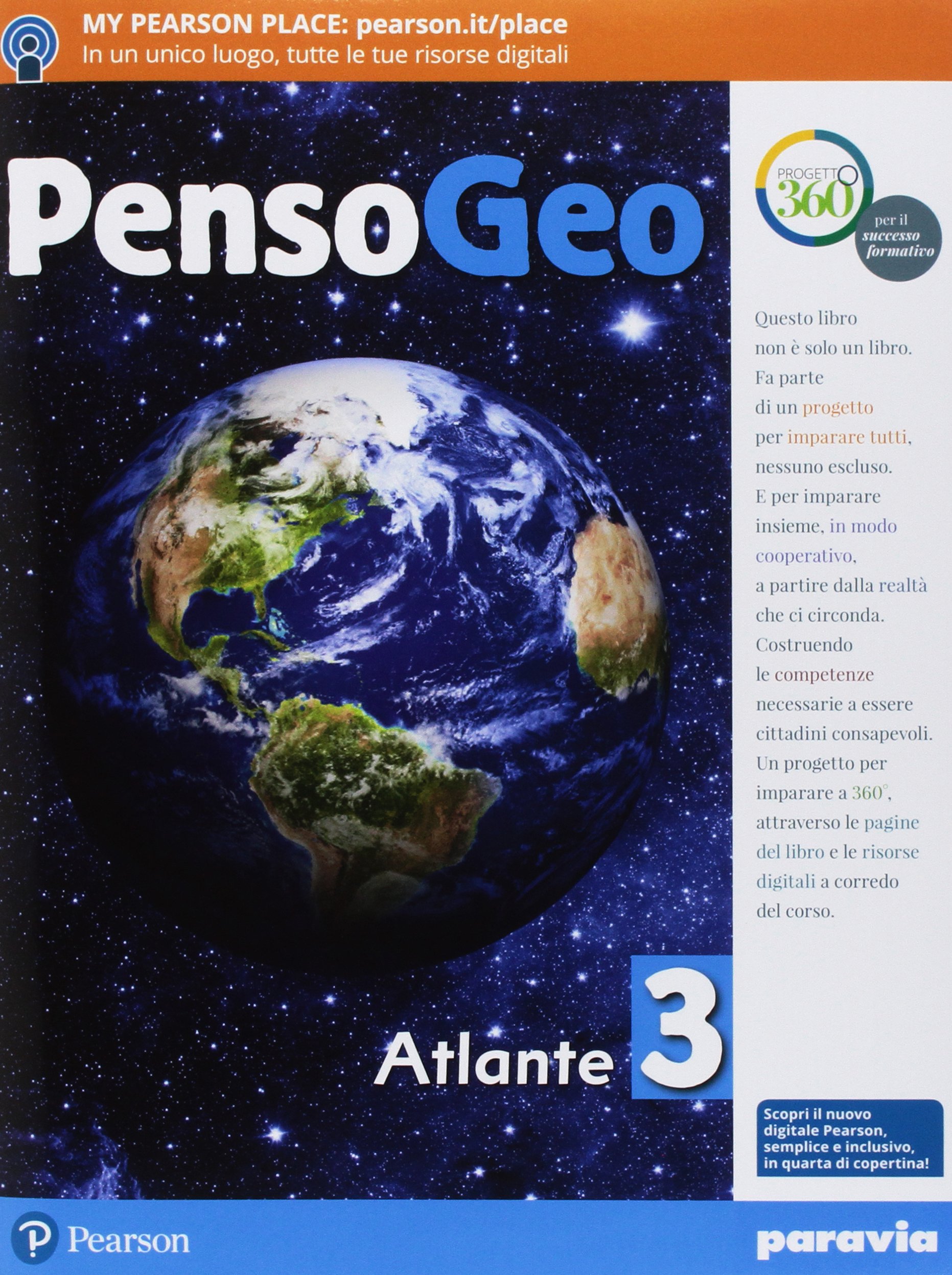 PensoGeo. Con Atlante. Con L''imparafacile. Con Temi d'attualità. Con Pronti per l'esame! Per la Scuola media. Con ebook. Con espansione online (Vol. 3)