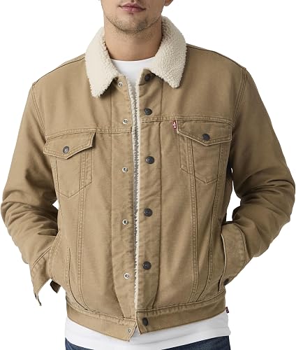 Levi's Type 3 Sherpa Trucker Ermine, ERMINE, XL - 1