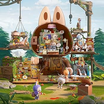 その他 THE MONSTERS Forest Secret Base Amazon.com: The Monsters Forest Secret Base Series Blocks