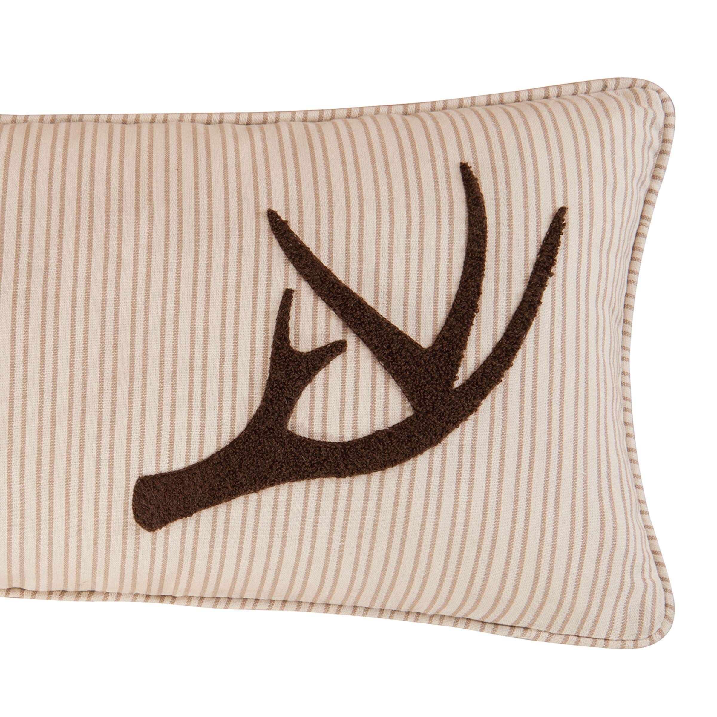 C&F Home Sleepy Forest Deer Antler Lumbar Tufted Accent Throw Pillow Fall Autumn Harvest Thanksgiving Couch Chair Living Room Bedroom Decor Decoration 12