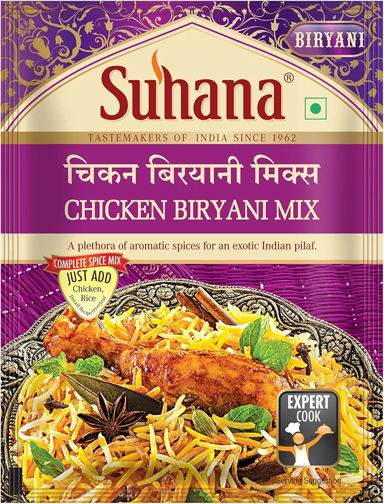 Suhana Chicken Biryani Spice Mix Masala Pack of 3 Price History