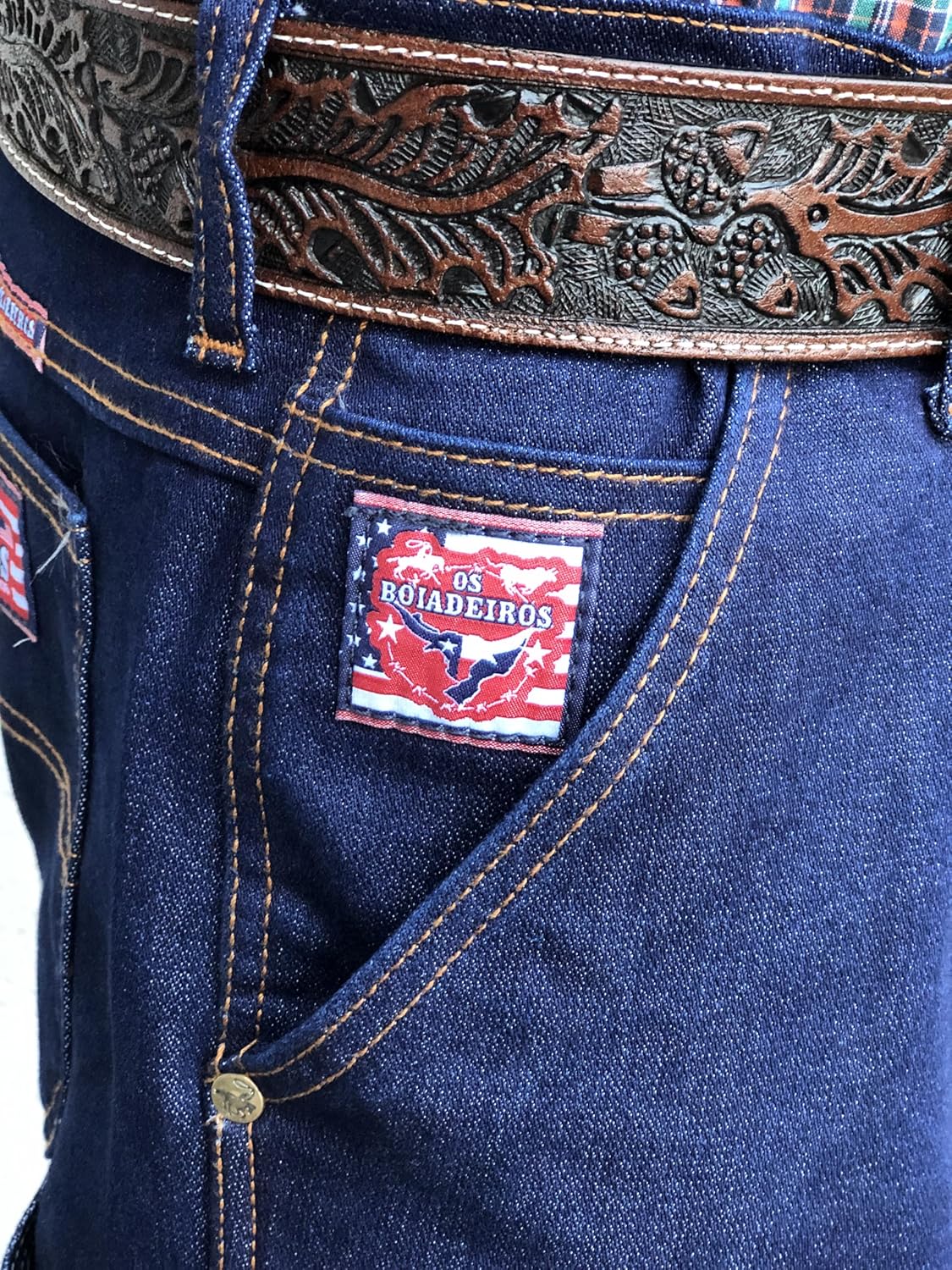 Calca Jeans Masculina Country Cowboy Vaquejada Comitiva Elastano e Algodao Agro Os Boiadeiro em promoção! Veja a oferta e mais achadinhos de Calças 6 Hoje é o melhor dia para comprar Calca Jeans Masculina Country Cowboy Vaquejada Comitiva Elastano e Algodao Agro Os Boiadeiro com aquele preço maroto! Promoção! Aproveite a oferta! 6