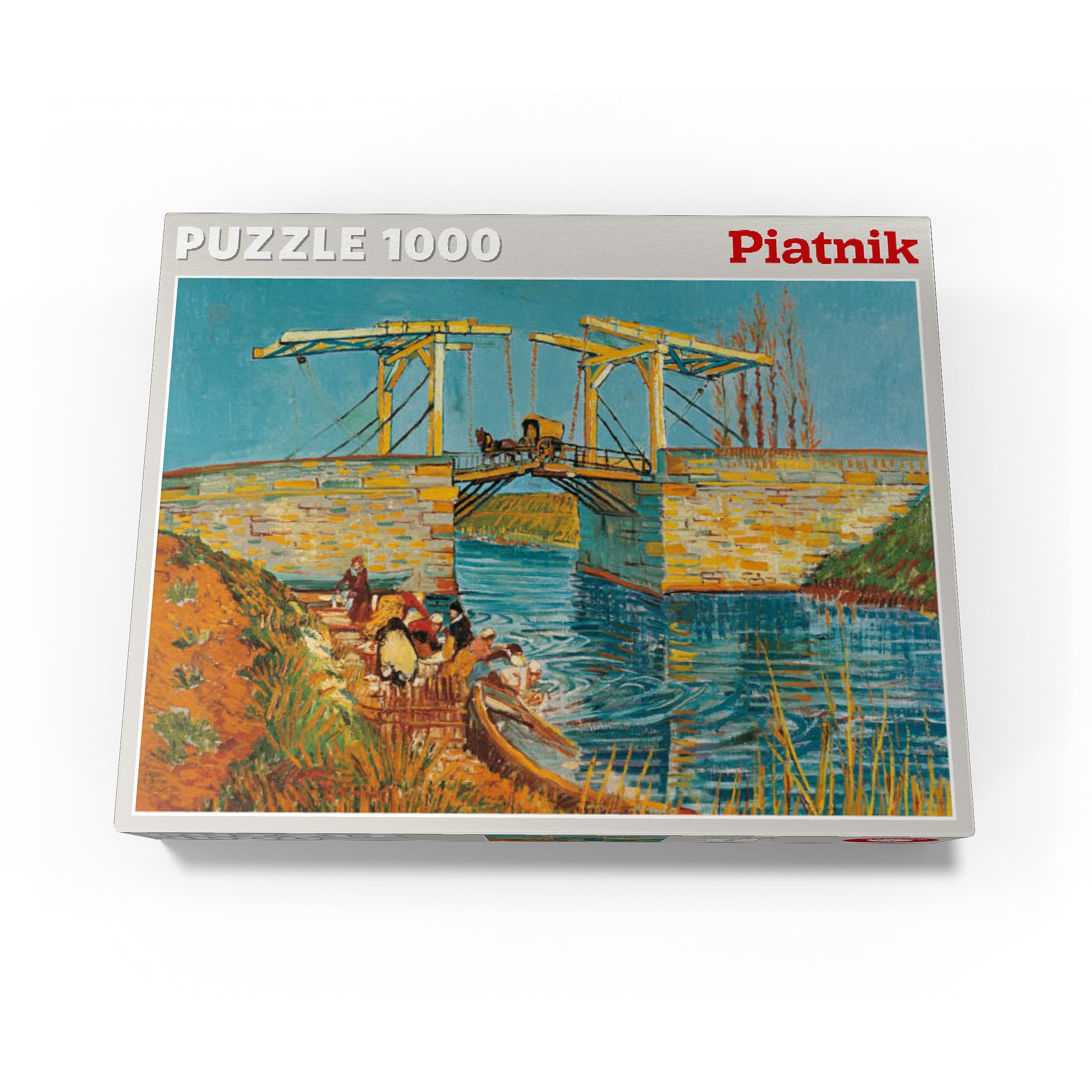 Amazon.com: MyPuzzle Piatnik: The Bridge of Langlois in Arles by