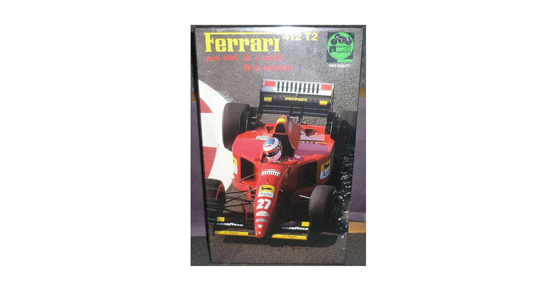 プロター1/24 フェラーリ412T1B 完成品 プロター1/24 フェラーリ412T1B 完成品 - メルカリ