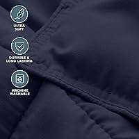 Vista 278 de Bare Home Comforter Set - King/California King Size - Ultra-Soft - Goose Down Alternative - Premium 1800 Series - All Season Warmth