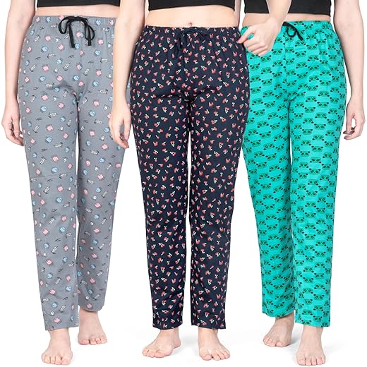 Real Basics Womens Cotton Pyjama Pack of 3