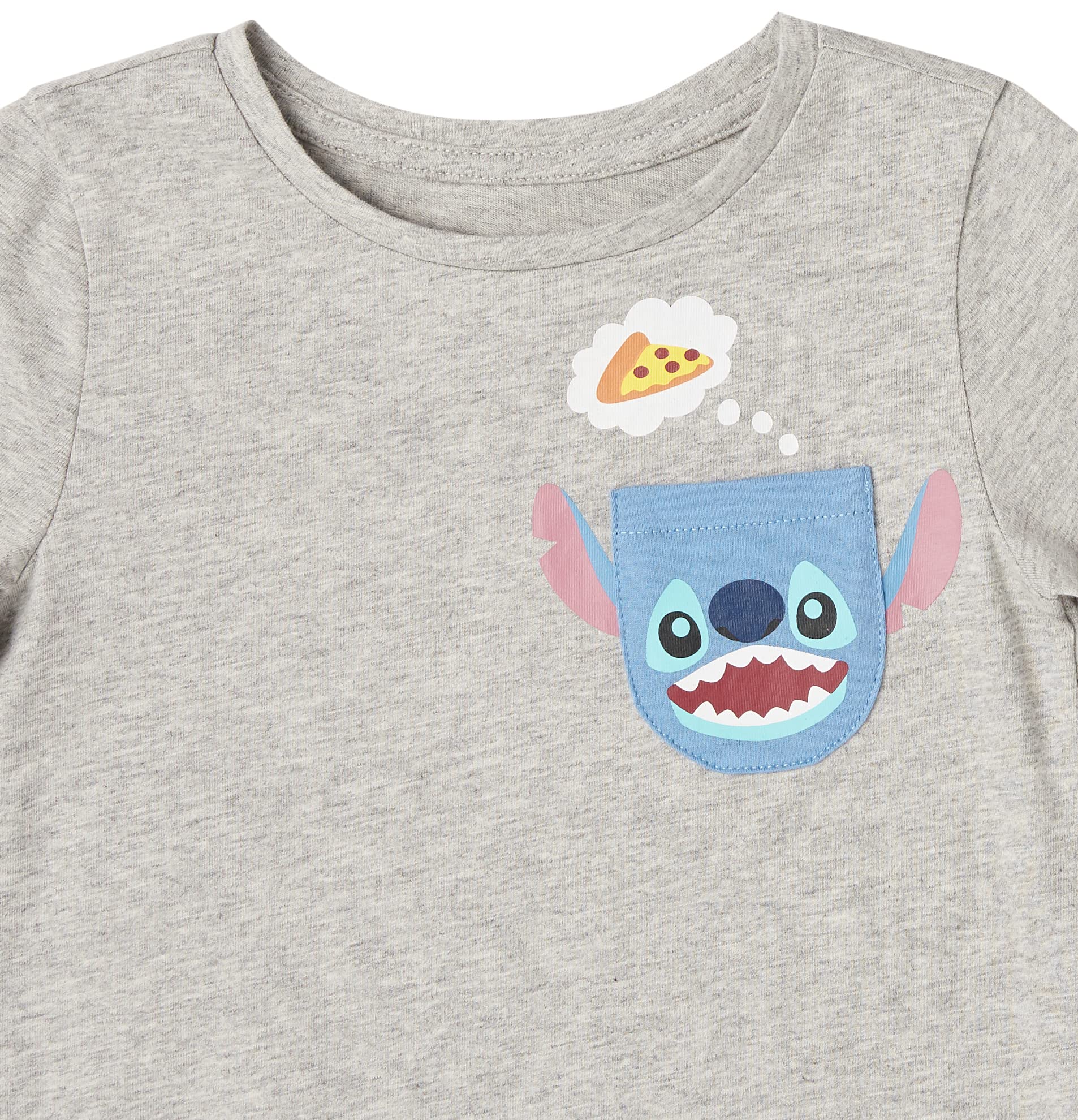 Amazon Essentials Disney | Marvel | Star Wars Maglie a Maniche Lunghe (precedentemente Spotted Zebra) Bambine e Ragazze, Pacco da 4