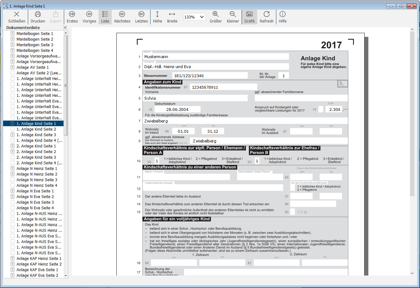 SteuerSparErklärung 2018 für Selbstständige (für Steuerjahr 2017) [Download]
