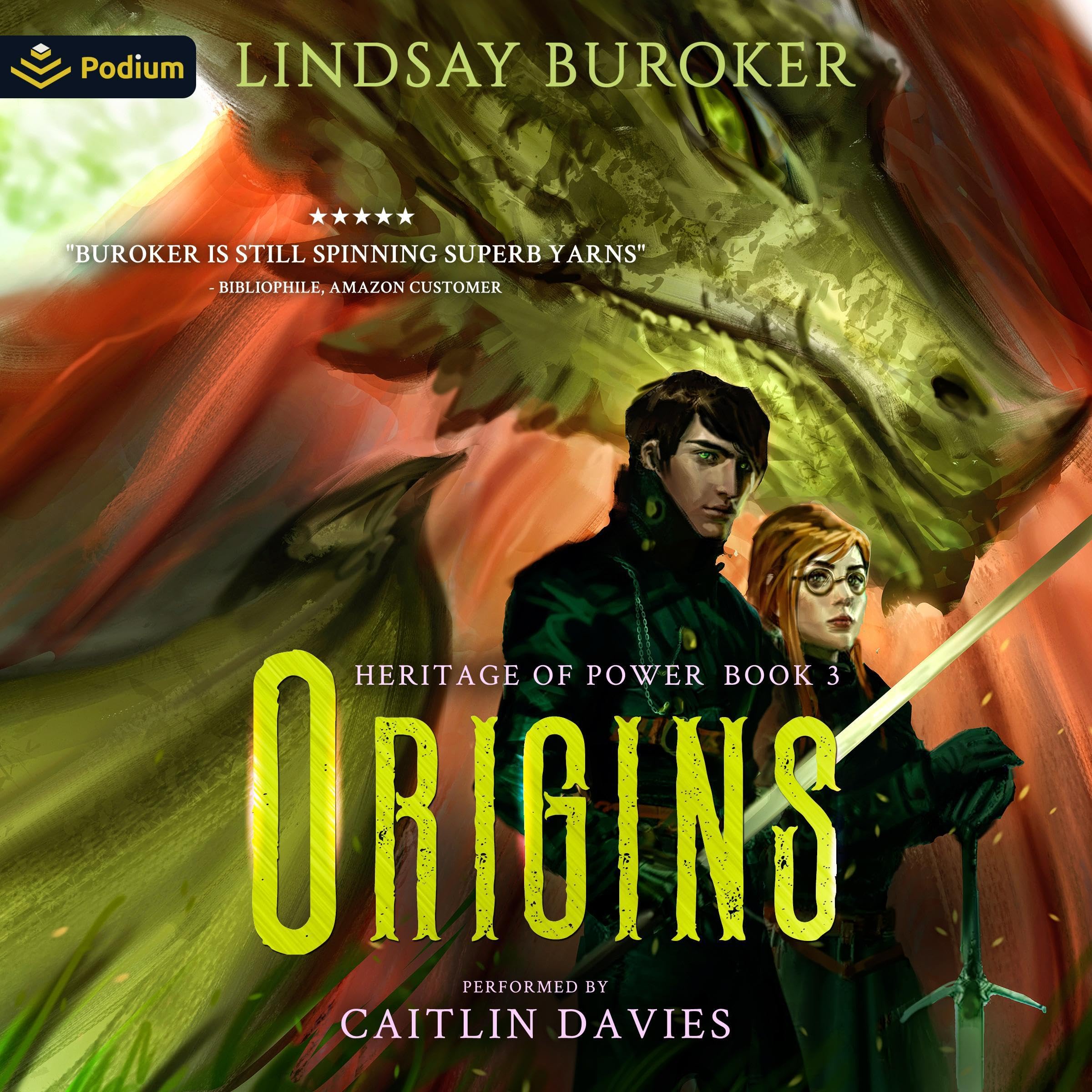 Cover art for Origins: Heritage of Power, Book 3